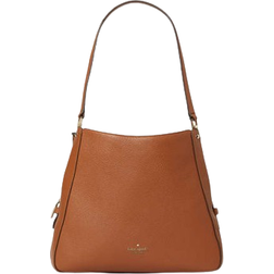 Kate Spade Leila Medium Triple Compartment Shoulder Bag - Warm Gingerbread