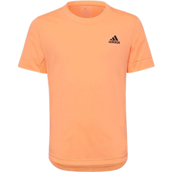 Adidas Junior Tennis New York FreeLift Tee - Beam Orange