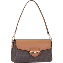 Michael Kors Fleur Small Crossbody Bag - Brown/Acorn