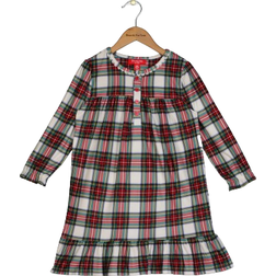 Family Pajamas Kid's Ruffled Nightgown - Stewart Plaid (100071140)
