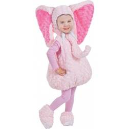 Underwraps Costumes Toddler Elephant Bubble Costume Pink
