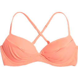 Smart & Sexy Swim Secret Convertible Push-Up Bikini Top - Peach Luster