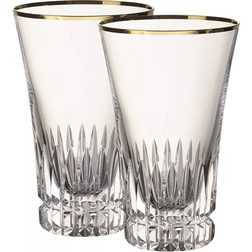 Villeroy & Boch Grand Royal Gold-Tone Highball Glasses Drink-Glas 29.6cl 2Stk.