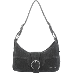 Silfen Studio Alba Shoulder Bag - Pebble Grey