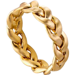 Jane Kønig Big Braided Ring - Gold