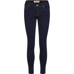 Mos Mosh Victoria 7/8 Silk Touch Jeans - Blue Denim