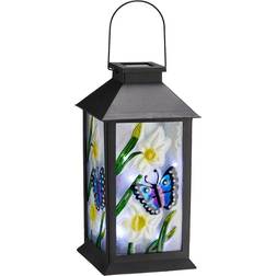 GlitzHome Traditional Vintage Black Wall Light