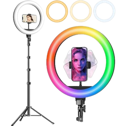 Selfie Ring Light with Tripod Stand 10 Inch