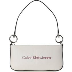 Calvin Klein Sculpted Shoulder Bag - White