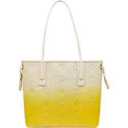 MCM Liz Gradation Monogram Small Shopper - Yellow/Old Gold