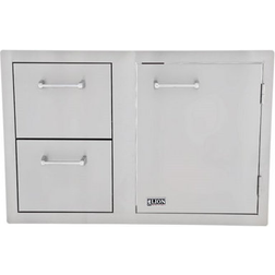 Lion Access Door and Double Drawer Combo