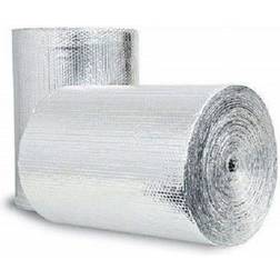 Bubble FOIL REFLECTIVE Insulation Radiant Barrier 4ft x 4ft R7 Flame Resistant