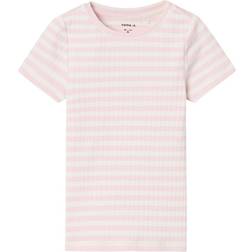 Name It Kid's Slim Fit T-shirt - Parfait Pink (13231025)