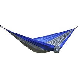 OuterEQ Portable Lightweight Nylon Fabric 400lb Double Hammock