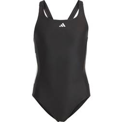 Adidas Cut 3-Stripes Swimsuit - Black/White (IC4730)