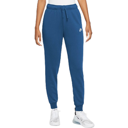 Nike Sportswear Club Fleece Women's Mid Rise Joggers - Court Blue/White