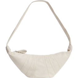 LEMAIRE Medium Croissant Bag - Chalk