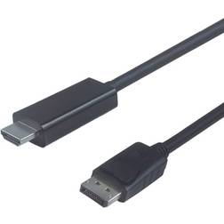 Nordic DPHM-N1030 Displayport 1.2 - HDMI M-M 3m