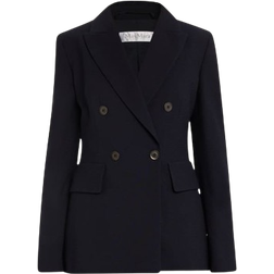 Max Mara Albero Double Breasted Blazer - Ultramarine Blue