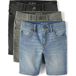 The Children's Place Boy's Denim Shorts 3-pack - Multi Clr