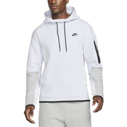 Nike Men's Sportswear Tech Fleece Pullover Hoodie - Football Grey/Grey/Black