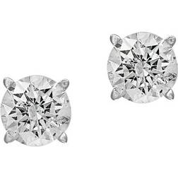 Effy Stud Earrings 1.00ct - White Gold/Diamonds