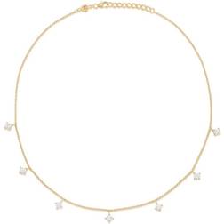 Carolina Gynning Time To Glow Necklace - Gold/Transparent
