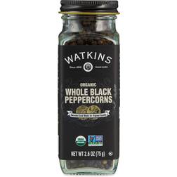 Watkins Organic Whole Black Peppercorns 2.6oz