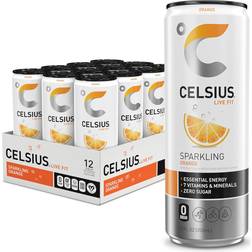 Celsius Energy Drink Sparkling Orange 12