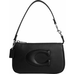 Coach Nolita 19 with Debossed Sculpted C Bag - Black