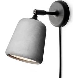 NEW WORKS. Material Light Gray Concrete Wall Light
