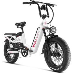 Wallke Electric 20" Bike For Adults - White