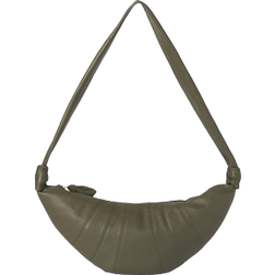 LEMAIRE Medium Croissant Bag - Dark Moss