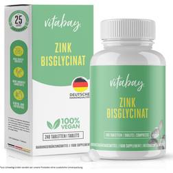 Vitabay Zinc Bisglycinate 25mg 240 Stk.