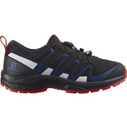 Salomon Junior Xa Pro V8 - Black/Lapis Blue/Fiery Red