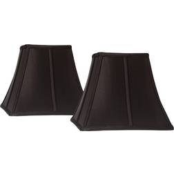 Springcrest Square Curved Bavarian Black Small Shade 11"
