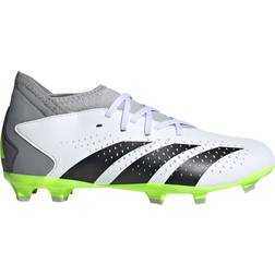 Adidas Junior Predator Accuracy.3 FG - Cloud White/Core Black/Lucid Lemon