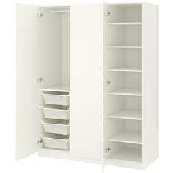 Ikea Pax/Forsand White Kleiderschrank 150x201.2cm