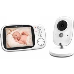 Esperanza EHM002 LCD Baby Monitor 3,2" White