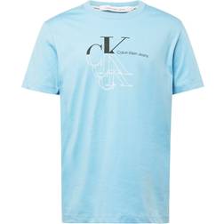 Calvin Klein Jeans Regular T-shirt - Light Blue