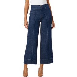 Joe's The Madison High Rise Wide Leg Ankle Trouser - Rinse