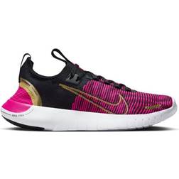 Nike Free RN NN W - Black/Fireberry/Fierce Pink/Metallic Gold