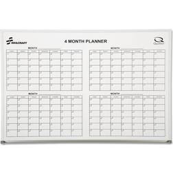 Skilcraft 3'x2' 4-Month Calendar Planner Board