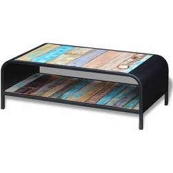 vidaXL 243285 Multicolored Coffee Table 19.7x39.4"