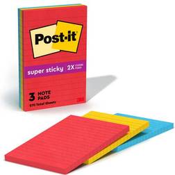 Post-it Super Sticky Notes 4" x 6" 270pcs