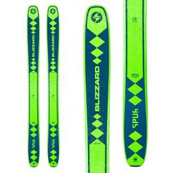 Blizzard Spur Skis 2024 - Green/Blue