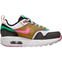 Nike Air Max 1 SE EasyOn PS -Black/Playful Pink/Stadium Green/White