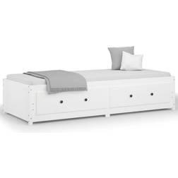 vidaXL Day Bed White Sofa 195.5cm Zweisitzer