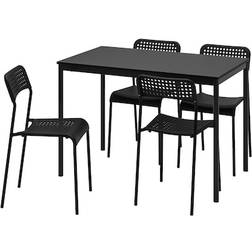 Ikea Sandsberg/Adde Black Tischgruppe 67x110cm