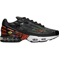 Nike Air Max Plus 3 M - Black/Medium Olive/White/Safety Orange